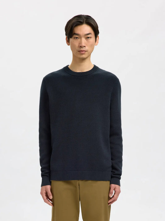 DANE CREW NECK NAVY