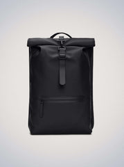RAIN BACKPACK ROLLTOP BLACK
