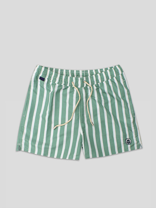 LEO SWIMWEAR GREEN STRIPE