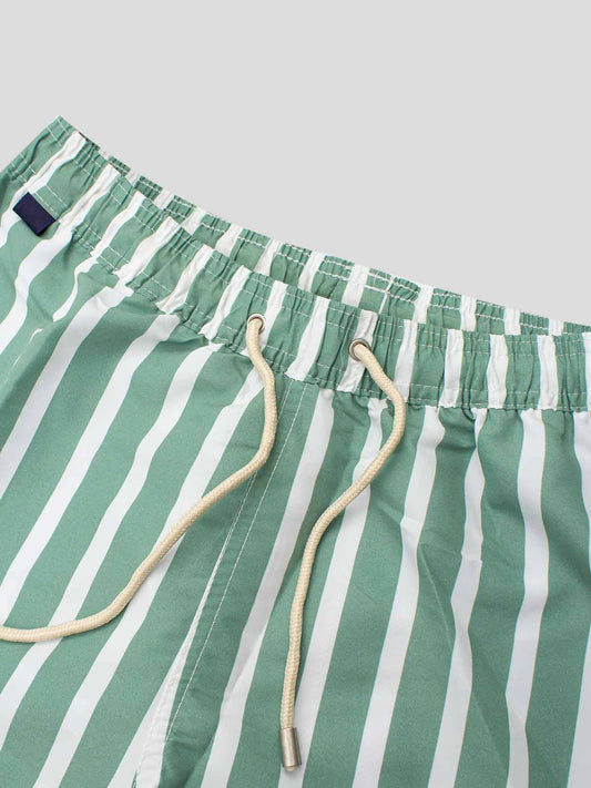 LEO SWIMWEAR GREEN STRIPE