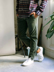 FOLK PANT GREEN