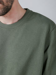 WASHED SWEATSHIRT KHAKI