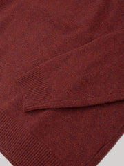 LAMBSWOOL ROLLNECK BURGUNDY