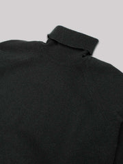 LAMBSWOOL ROLLNECK GREEN