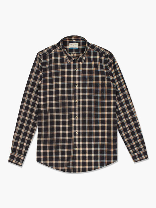 CHECK SHIRT GREY
