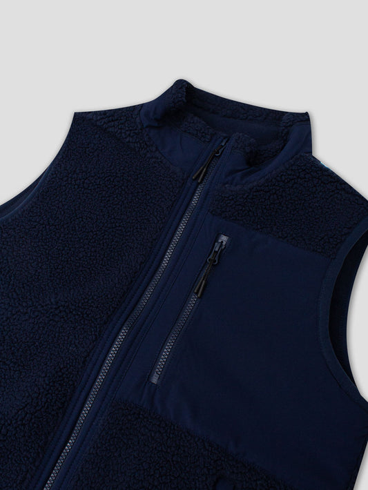 TEDDY VEST NAVY