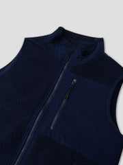 TEDDY VEST NAVY
