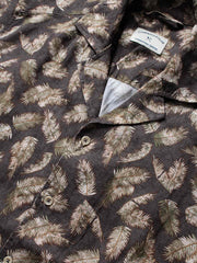 HANK SHIRT BROWN FEATHER