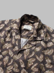 HANK SHIRT BROWN FEATHER