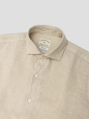 LINEN SHIRT SAND