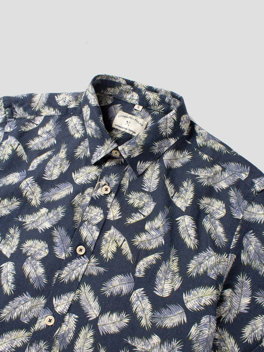 HANK SHIRT NAVY FEATHER