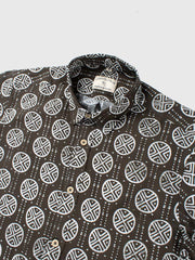 HANK SHIRT BLACK PRINT