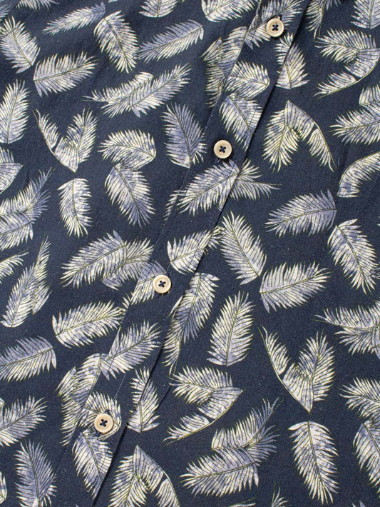 HANK SHIRT NAVY FEATHER