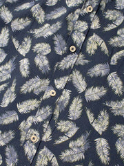 HANK SHIRT NAVY FEATHER