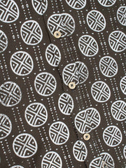 HANK SHIRT BLACK PRINT