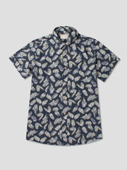 HANK SHIRT NAVY FEATHER
