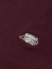 CAM T-SHIRT RED BROWN