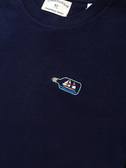 BOTTLESHIP T-SHIRT NAVY