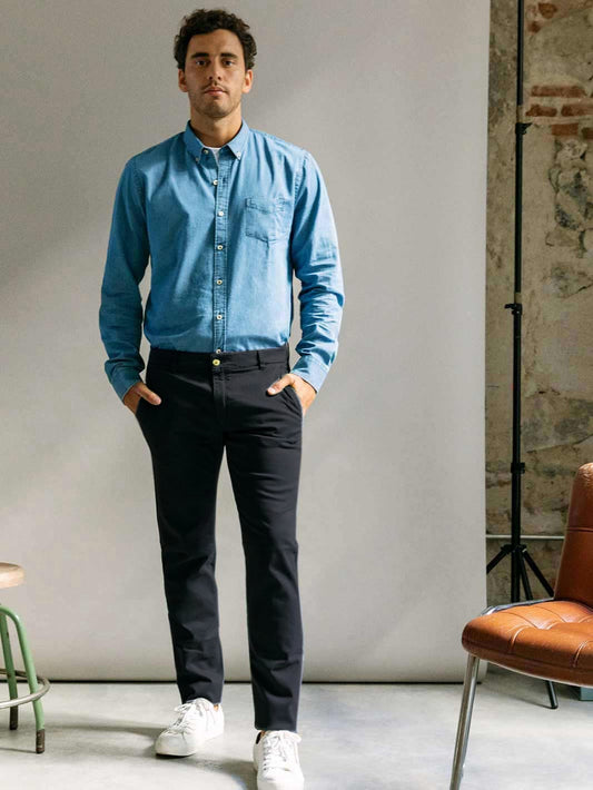 ULISES PANT PRUSSIAN  BLUE