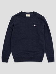 BIRD SWEATSHIRT NAVY HEATHER