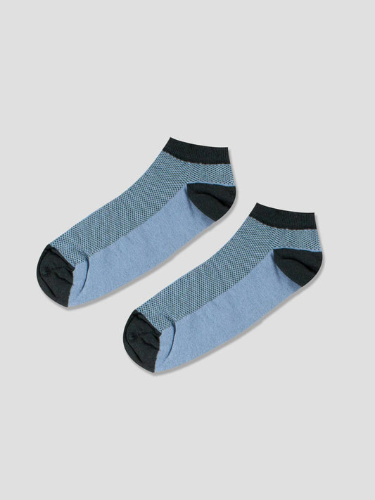 CALCETIN TOBILLERO AZUL