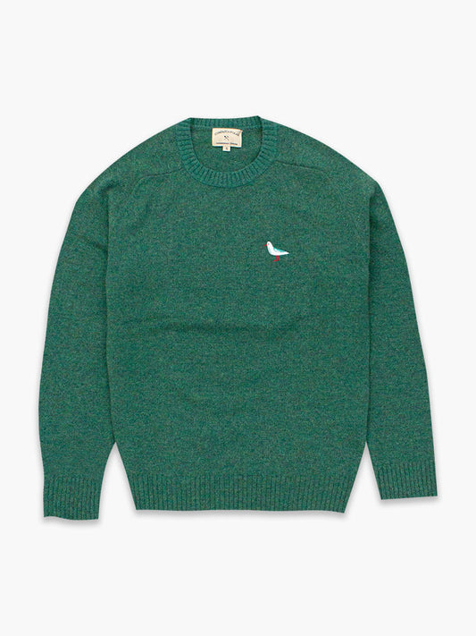 SEAGULL SWEATER GREEN