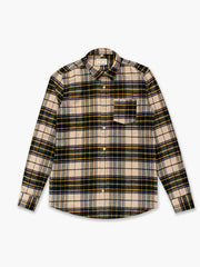 CHECK SHIRT BEIGE