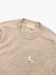 SEAGULL SWEATER BEIGE