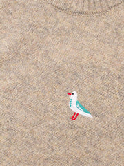 SEAGULL SWEATER BEIGE