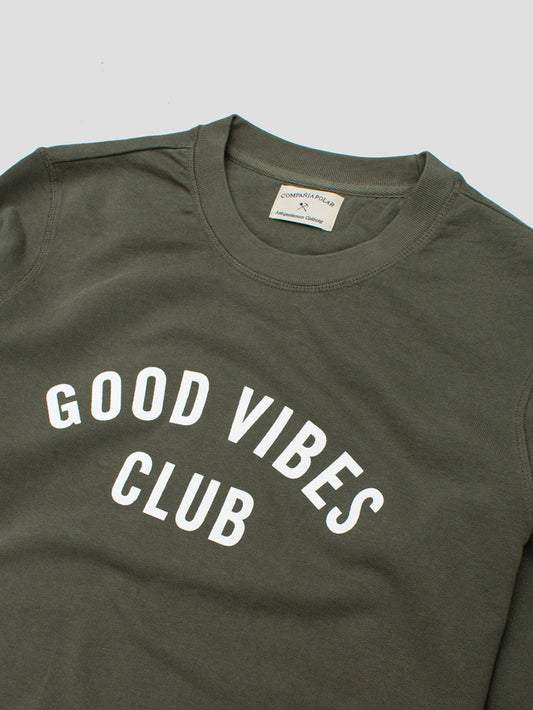 VIBES SWEATSHIRT OLIVE