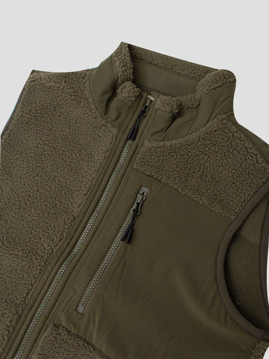 TEDDY VEST KHAKI