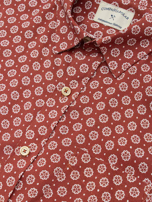 HANK SHIRT SUN PRINT