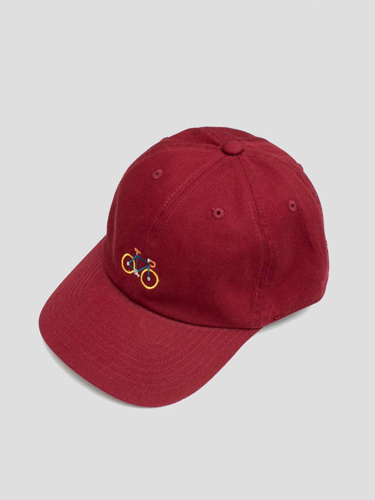 BIKE CAP BURGUNDY