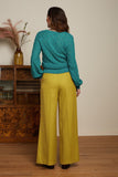 BORGO V NECK PODEROSA GREEN