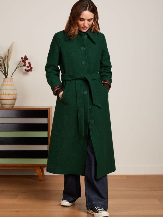 ARABELLA COAT GREEN