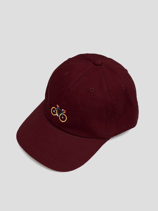 BIKE CAP BURGUNDY