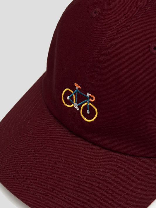 BIKE CAP BURGUNDY