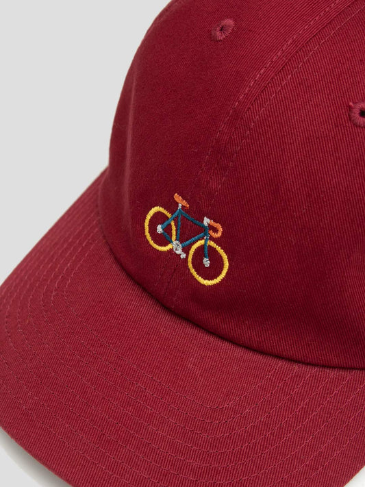 BIKE CAP BURGUNDY