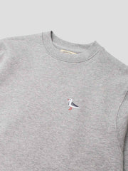 BIRD SWEATSHIRT HEATHER GREY