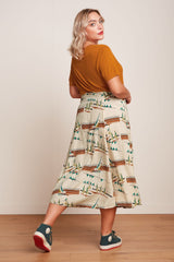 JUDY MIDI SKIRT ANTIBES