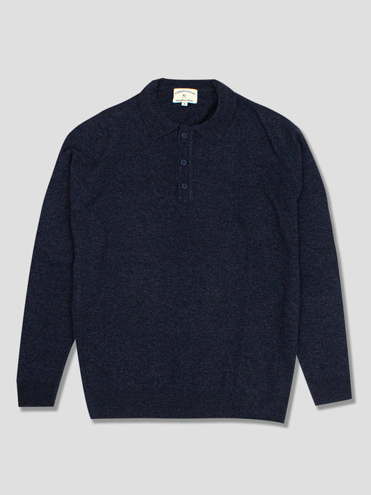 POLO SWEATER BLUE