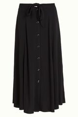 JUDY MIDI SKIRT ATOMIC BLACK