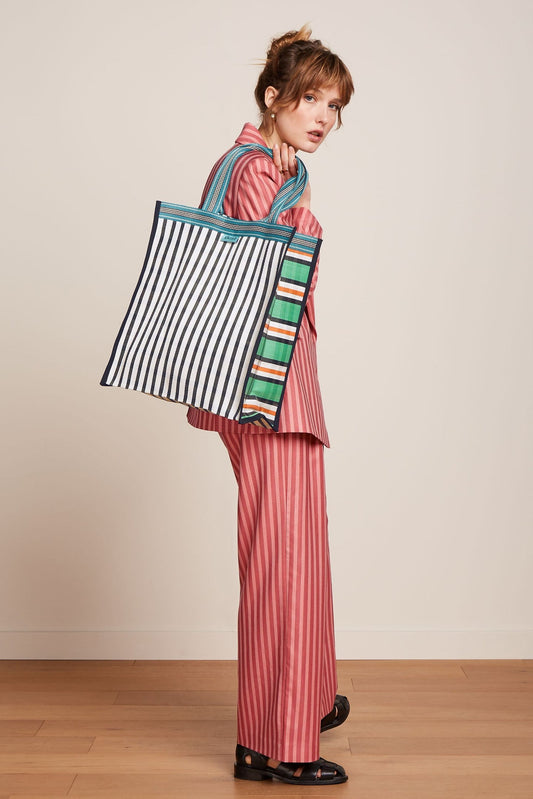 SMALL SHOPPER MERCADO BAG BLACK