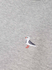 BIRD SWEATSHIRT HEATHER GREY