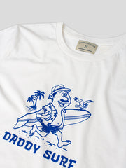 DADDY SURF T-SHIRT BLUE