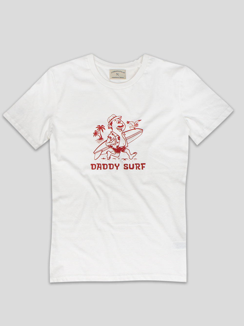 DADDY SURF T-SHIRT RED