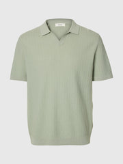 MATTIS POLO AQUA GRAY