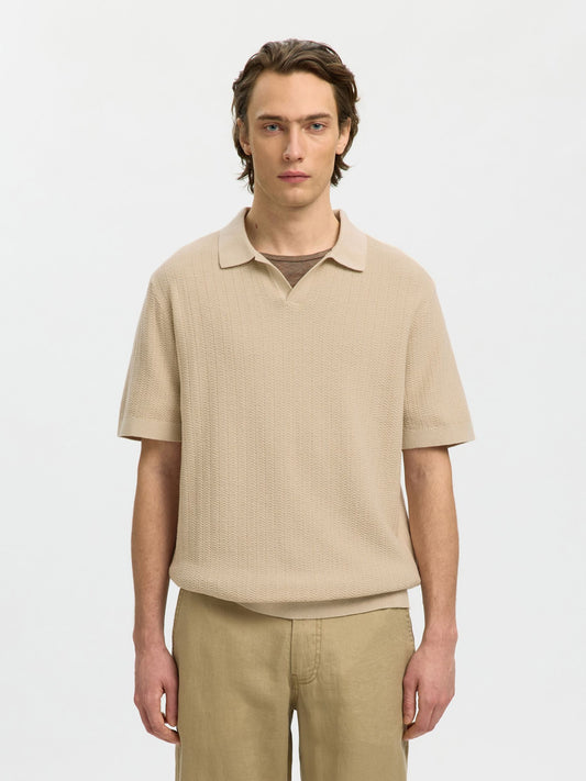 MATTIS POLO OATMEAL