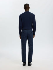 TORINO L/S POLO NAVY