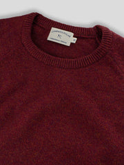 LAMBSWOOL SWEATER BURGUNDY